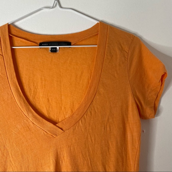 Marc By Marc Jacobs Orange Summer Tee - Picture 2 of 6